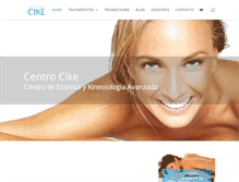 Tablet Screenshot of centrocike.com.ar
